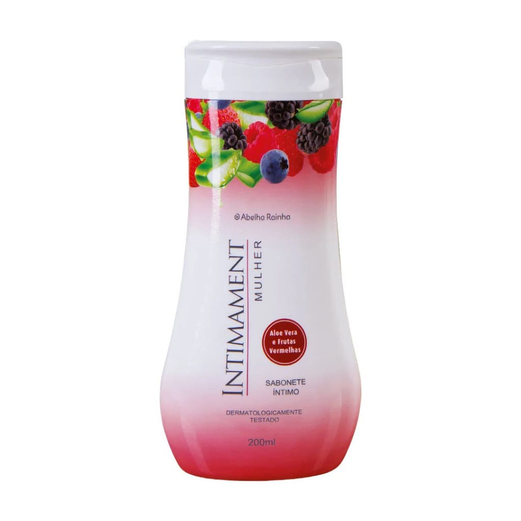 Sabonete Íntimo Aloe Vera E Frutas Vermelhas Intimament 200ml