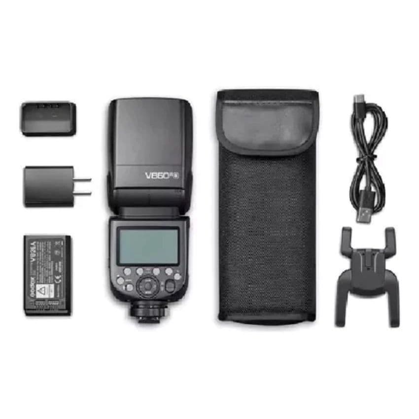 Flash Godox V860 Iii Ttl Hss Com Luz Modelagem para Canon Nikon Sony V860III Verção novo