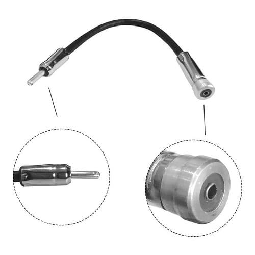 Cabo Rabicho Adaptador Antena Rádio Auto Plug Cb 90