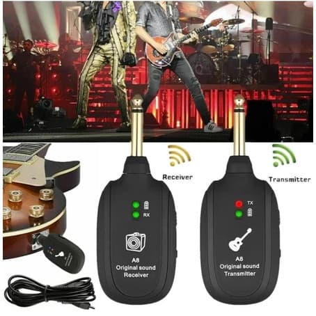 Transmissor Receptor Violão E Guitarra Sem Fio P10