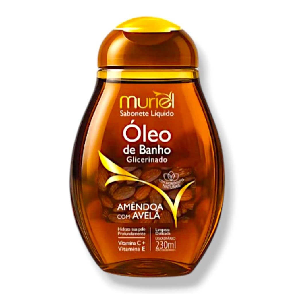 Sabonete Líquido Óleo De Banho Muriel Amêndoa Avelã 230 ml