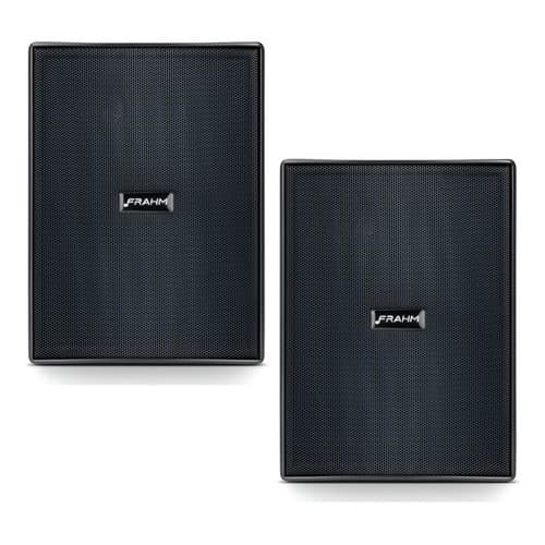 Par Caixa Som Acustica Frahm Ps 200 8ohms Preta