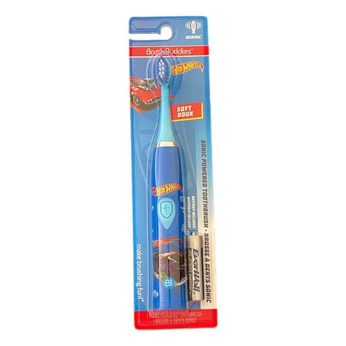 Escova De Dente Elétrica Hot Wheels Brush Buddies Eua