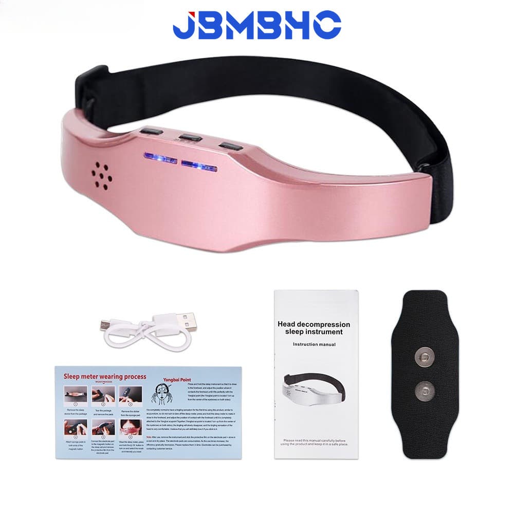 Electric Head Massager Relief Migraine Pain& Insomnia Release Stress Relaxation Sleep Therapy Machine