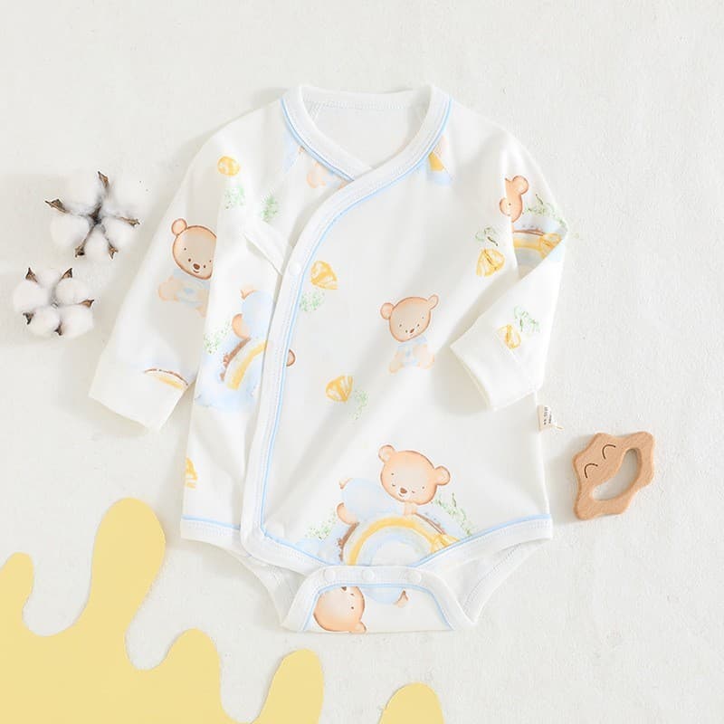 401 roupas de bebê roupas de bebê primavera outono inverno roupa interior Base roupas de bebê monge roupas pijamas triân