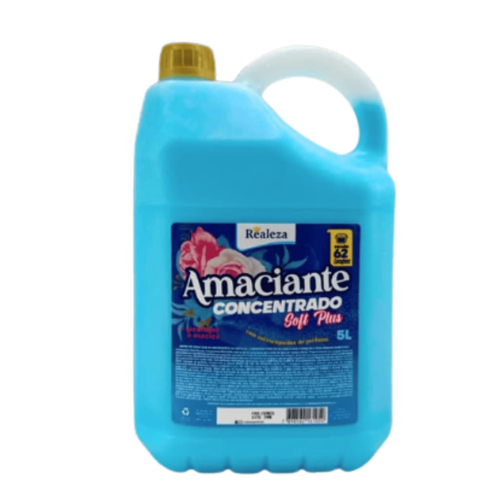 Amaciante Concentrado Realeza Soft Plus 5 Litros