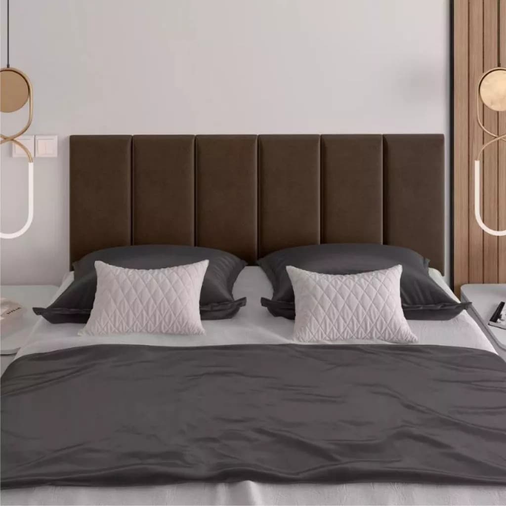Kit 10 Placa Cabeceira Estofada Modular Adesiva Cama King