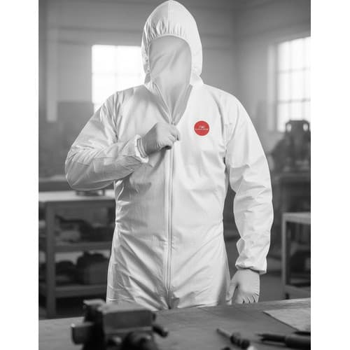 Macacão Descartável Seguranç Pintura Laboratório Química Ep