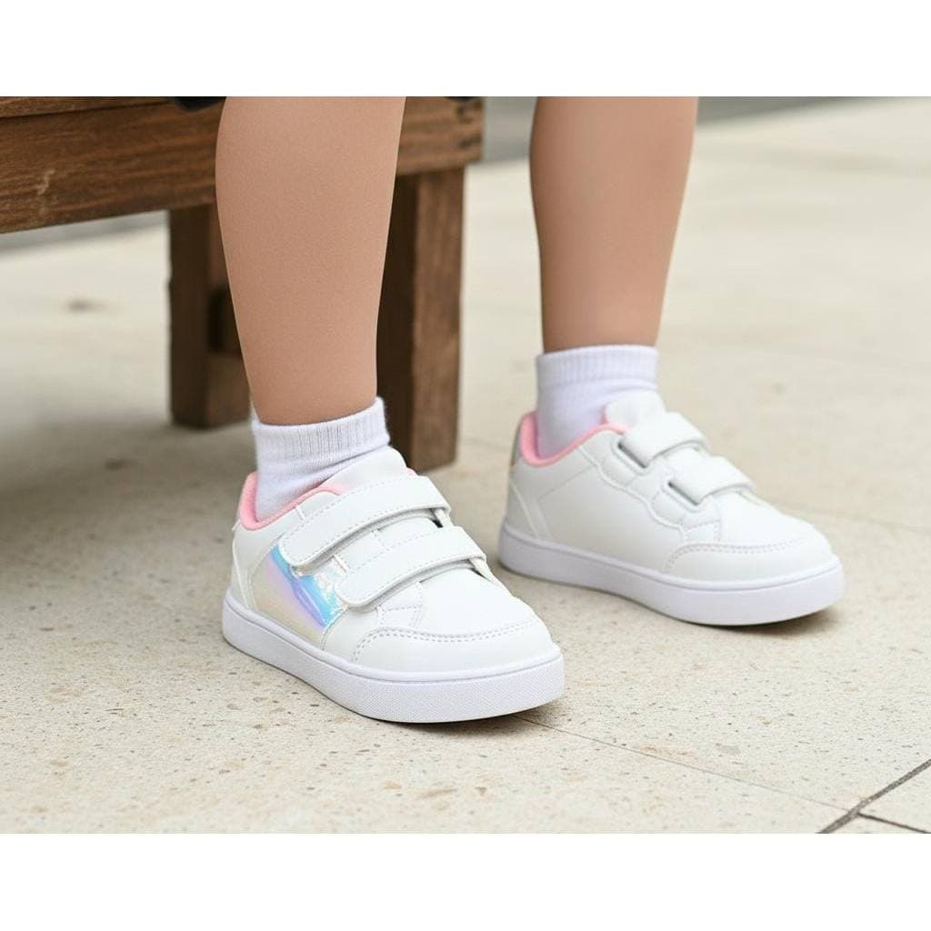 Tenis infantil moda confortável escola promoção volta as aulas velcro leve macio estilo