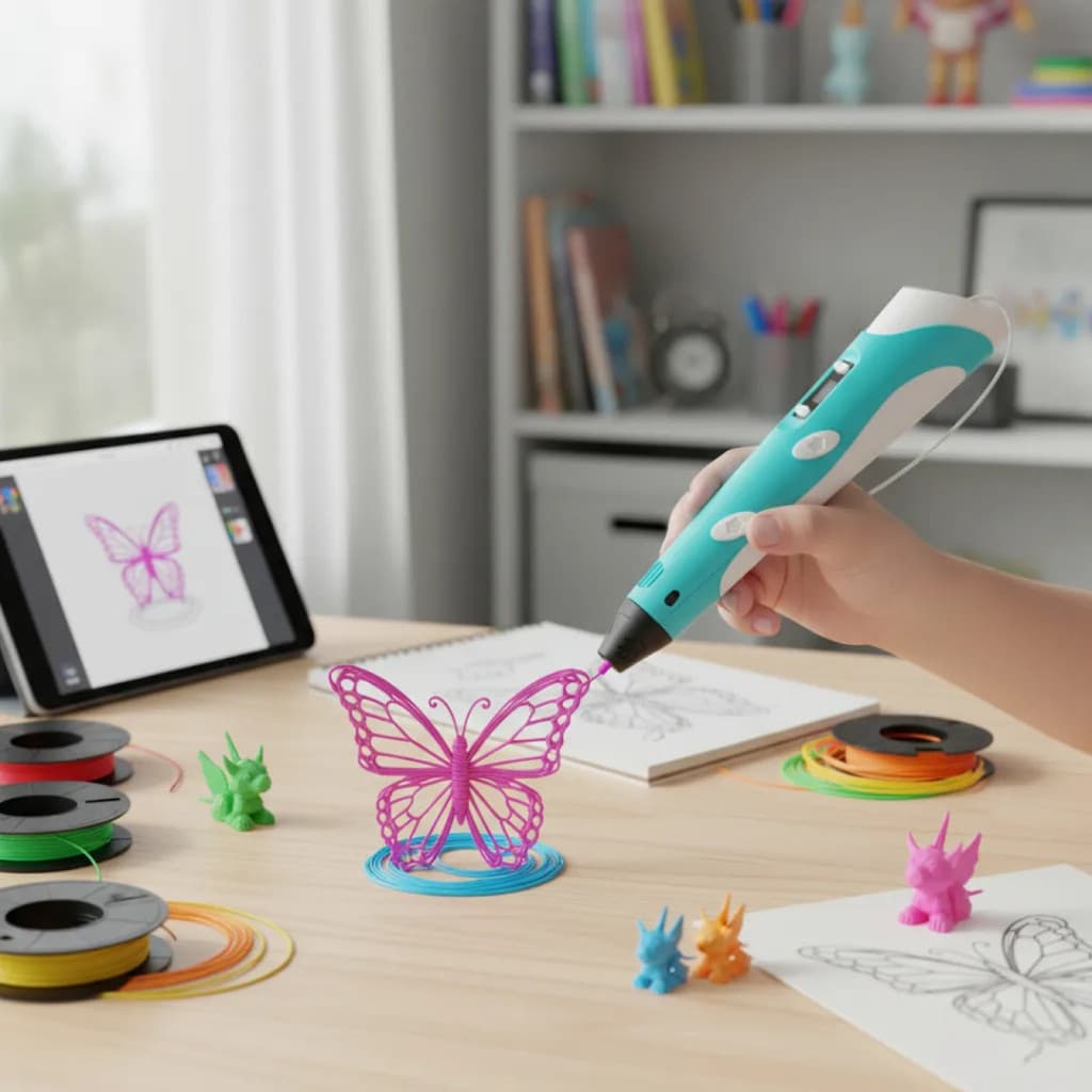 Caneta 3D Impressora Infantil MENINO