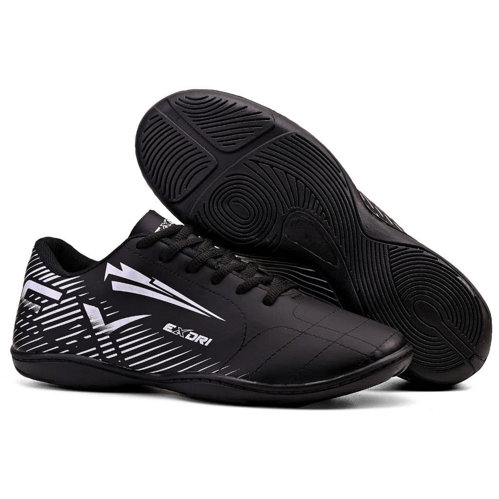 Chuteira Masculina Futsal Para Quadra e Salão Resistente Leve e Macia Tamanhos 34 ao 43