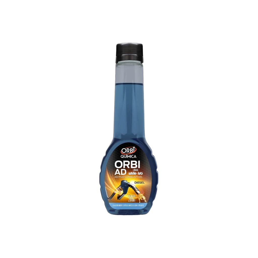 Aditivo Combustível DIESEL 200ml Limpa Bicos Injetores - ORBI-AD VARIAÇÃO