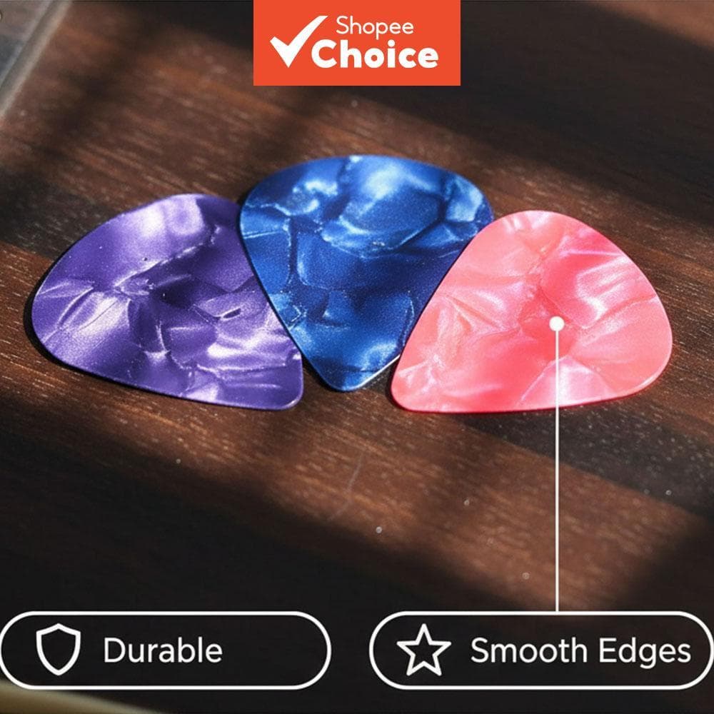 Palhetas De Guitarra 10 Peças Conjunto Céu Estrelado Celulóide , Palheta De Para Elétrica Acústica De 0.46 Mm , Estilos
