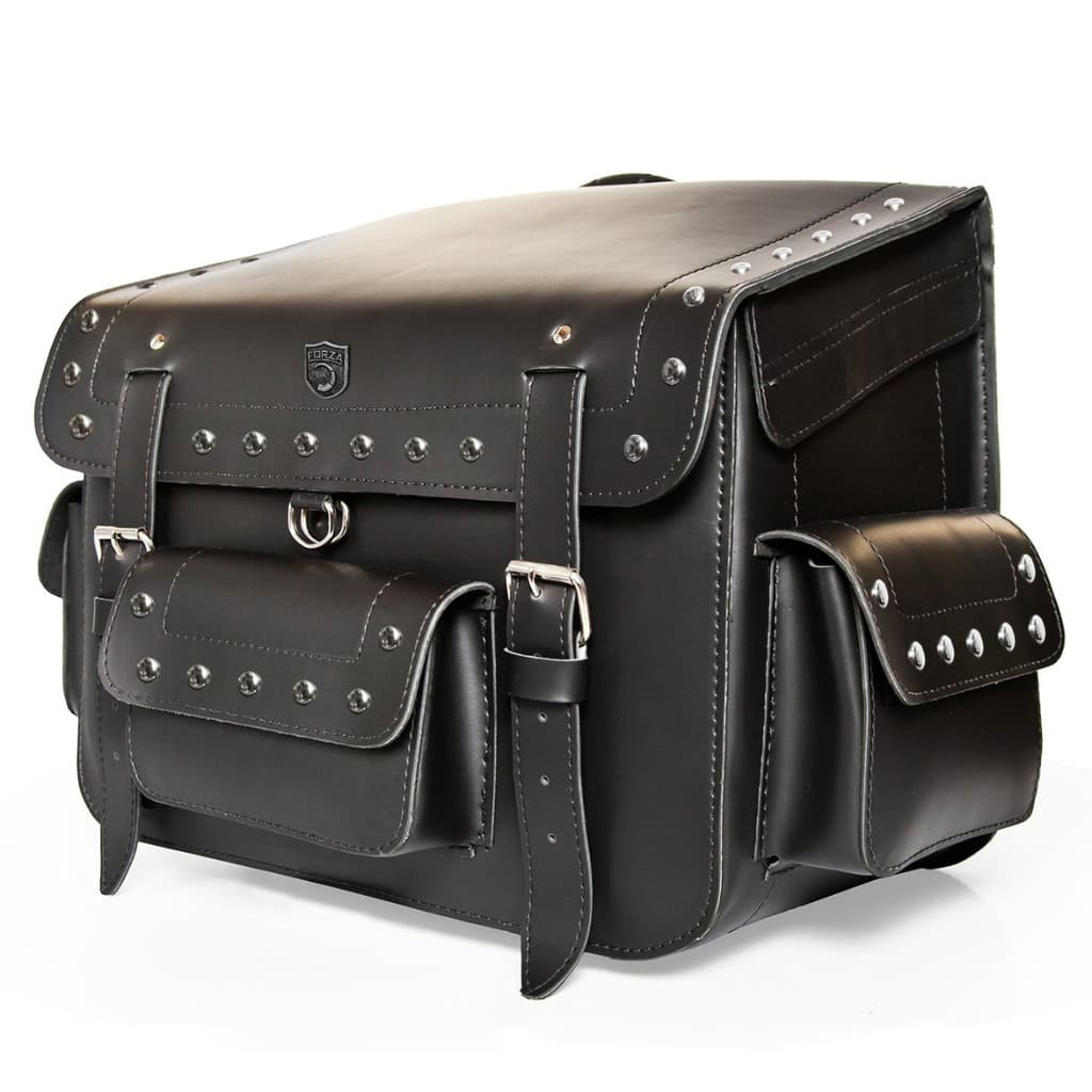 Alforge Bolsa Mala Traseiro 62 Litros Com Cravos Para 2 Capacetes