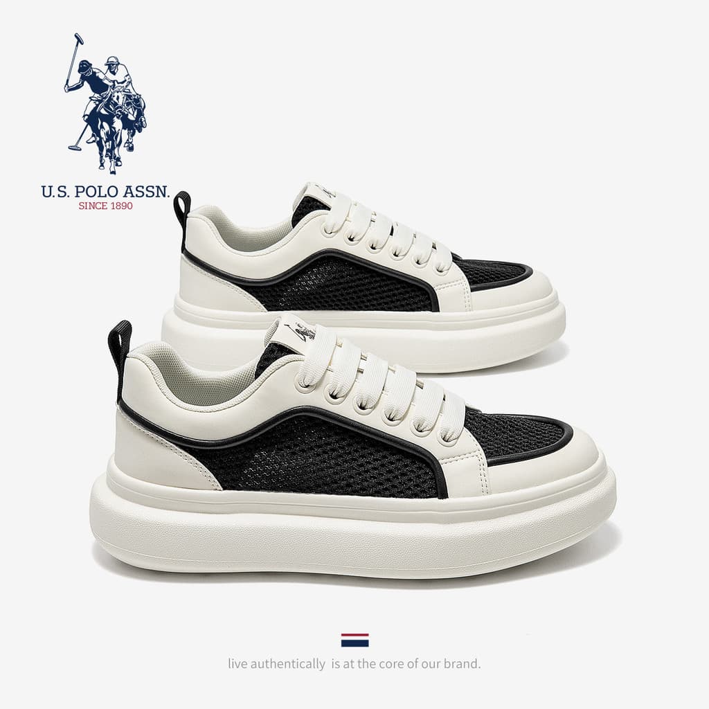 USPA americano Polo associação tênis genuíno estilo masculino 2025 novo estilo outono Ultra-leve macio elástico tênis ca
