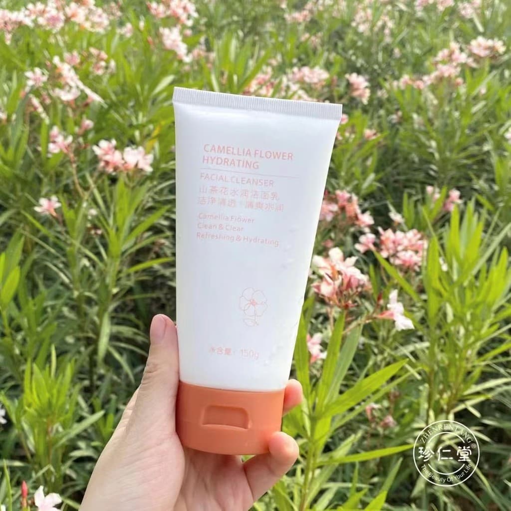 Camélia removedor de maquiagem limpador Facial dois-em-um limpeza profunda encolher poros Remover Acne Remover ácaros pe