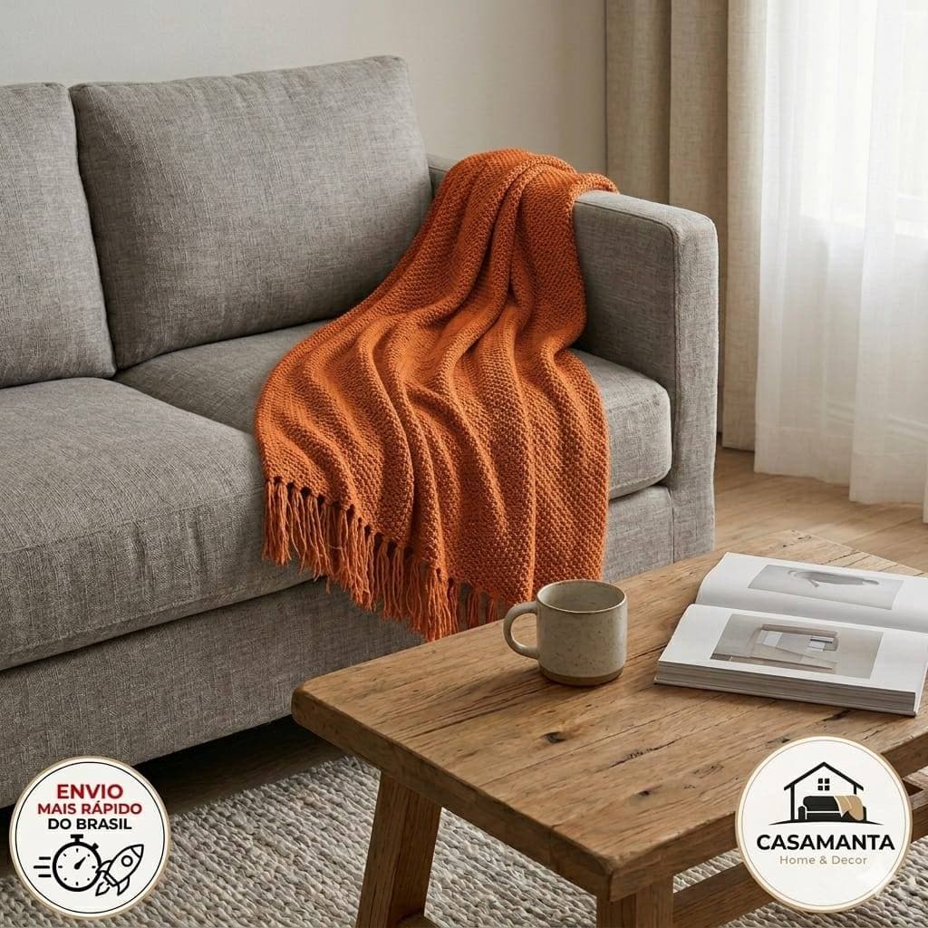 Manta 2,10x1,20 Inverno Quente e Macio para Sofá e Cama Oferta