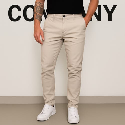 Calça De Sarja Slim Sport Fino Masculina Bolso Faca Premium