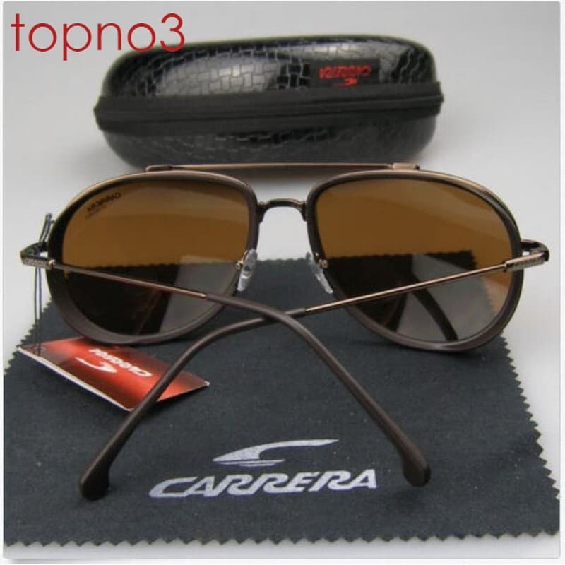 Novos Óculos De Sol Femininos E Masculinos Moda Retrô Armação De metal À Prova De Vento Proteção UV400 Com Caixa
