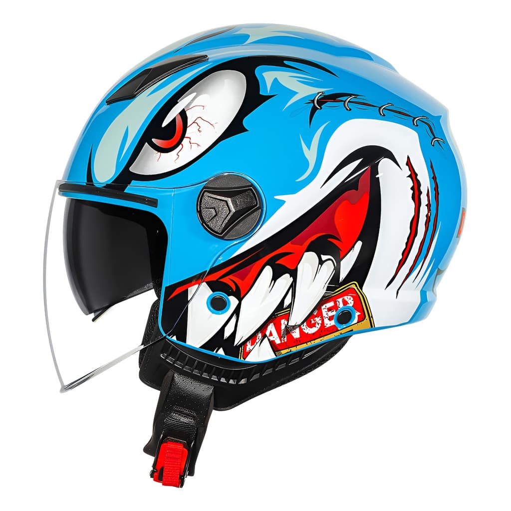 Capacete Aberto Norisk Com Oculos Interno Orion Sv