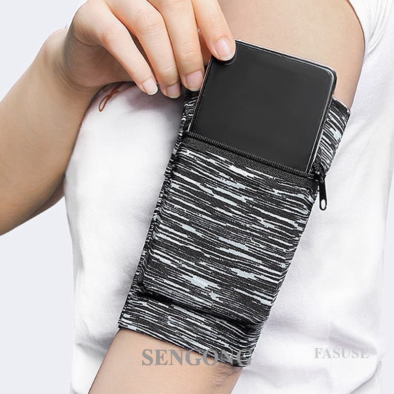 SENGONG Braçadeira De Telefone Leve Esportiva Bolsa De Braço De Corrida Com Alça Para