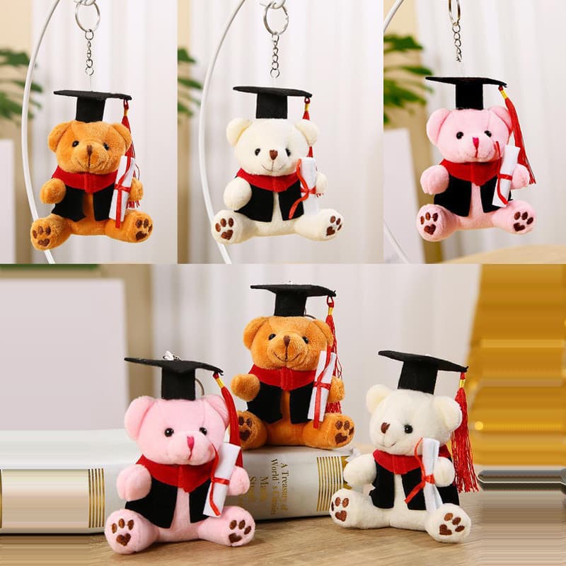 12cm Doctor Bear Plush Toy Brinquedos De Pelúcia