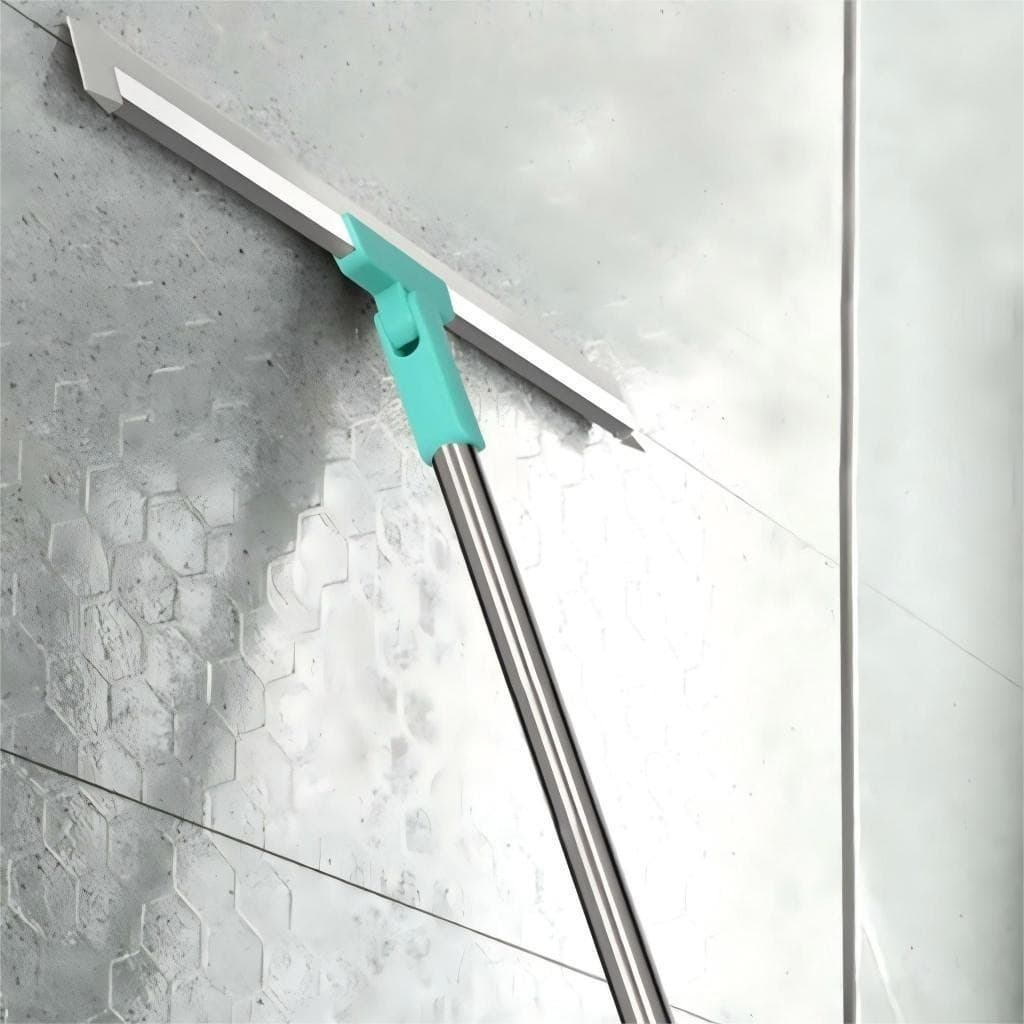 Rodo de Silicone Mágico para Piso e Vidros Cabo Longo Uso Seco e Molhado