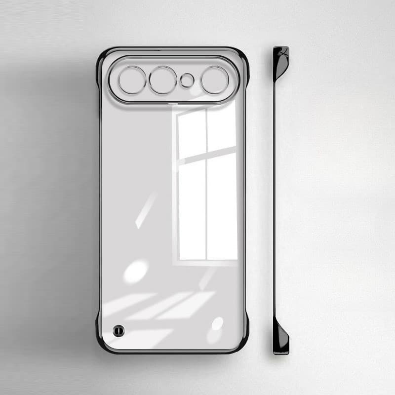 Para vivo S50 S30 Pro Mini Sem Moldura Galvanoplastia PC Caso De Telefone Duro S20 Capa Protetora Traseira Escudo