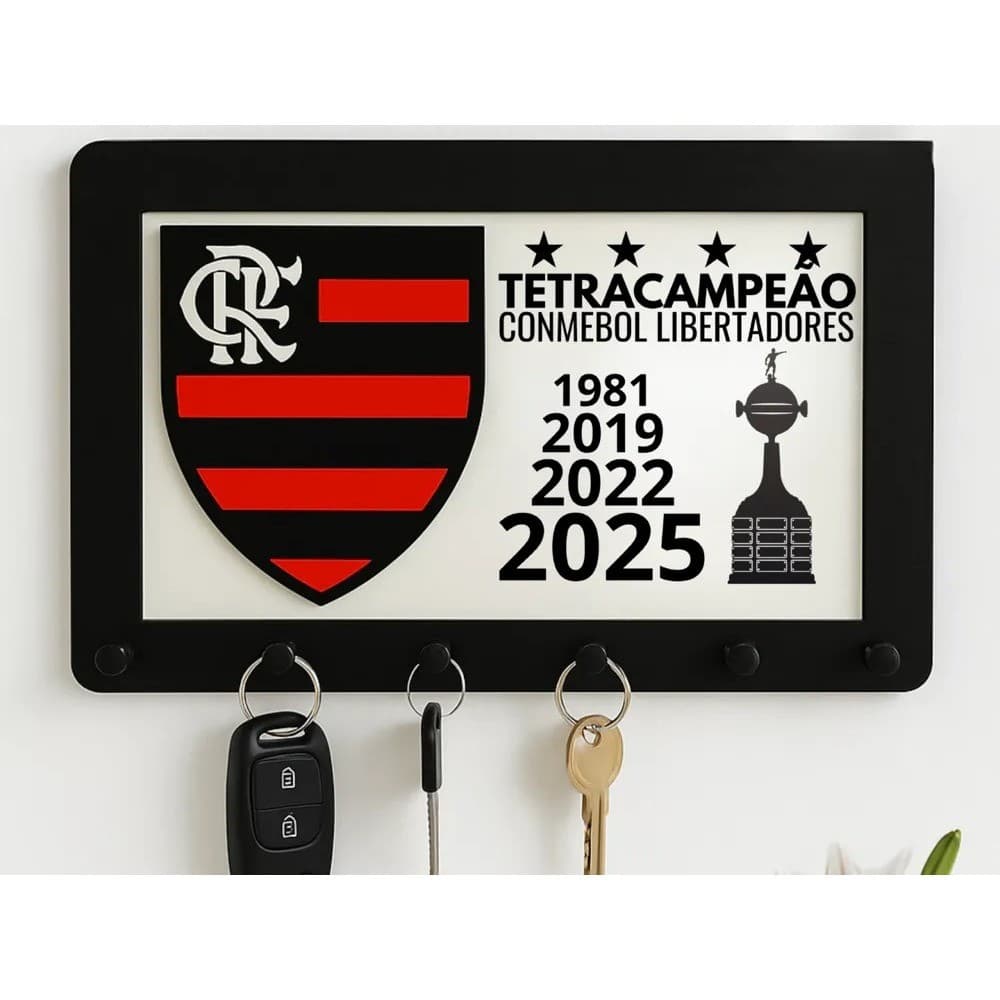 Porta Chaves de time | ENVIO IMEDIATO