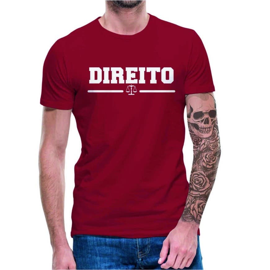 Camiseta Camisa Direito Curso Advogado 100% Algodão Faculdade Universidade Profissão