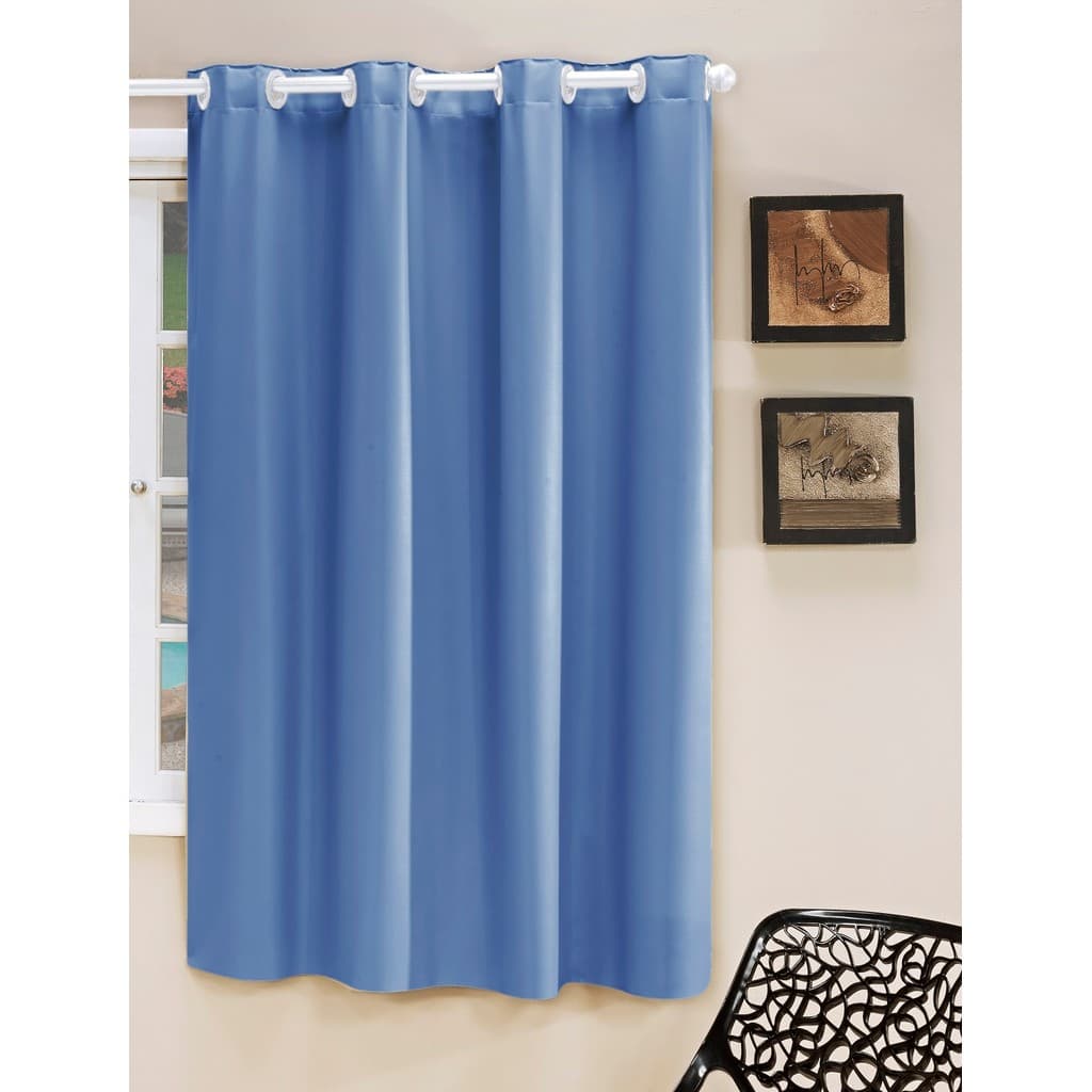 Cortina PVC 1 Folha Lisa Para Janelas Pequenas Vitrôs 140 X 1,30