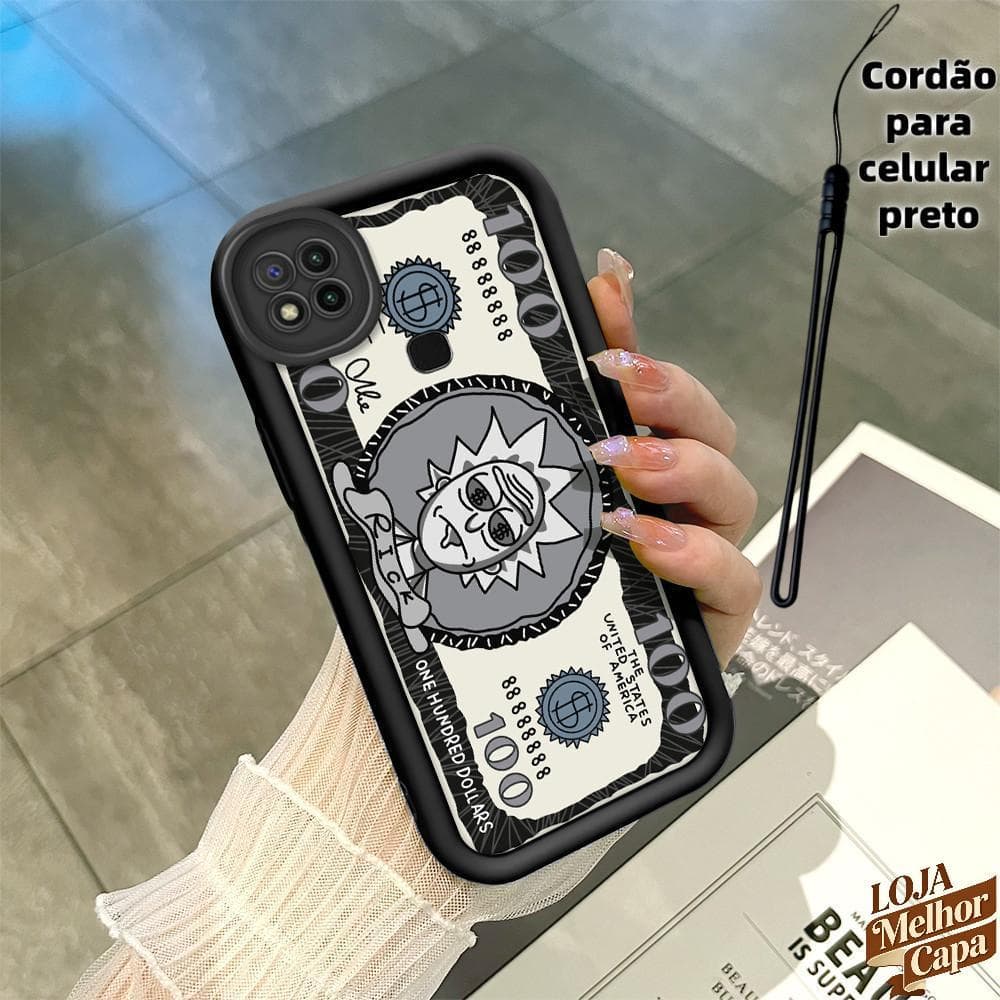 Capinha Com Anime Rick Morty Capa De Telefone Macia Para Xiaomi Redmi 9C 10A Silicone Protetora Normal Case 5299 TYB