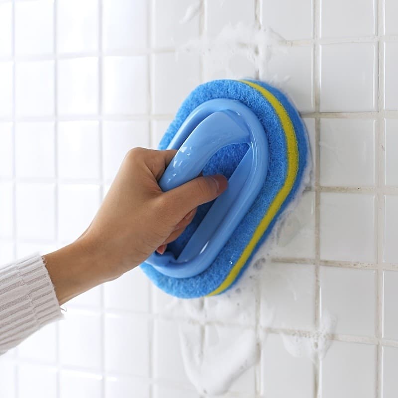 Esponja De Cozinha Escova De Limpeza Esfregando Panelas E Frigideiras Telhas Multifuncional Alça