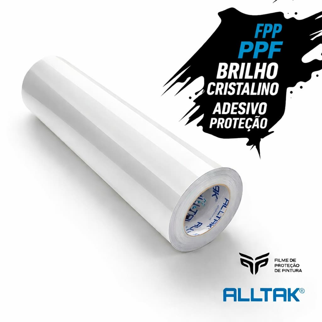 PPF Automotivo ALLTAK X FPP Protection Brilho Cristalino Adesivo Proteção de Pintura
