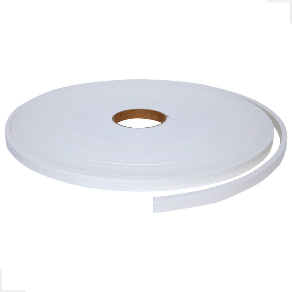 Fita Vedação EVA Branco  5mm x 10mm x 10m Autoadesiva