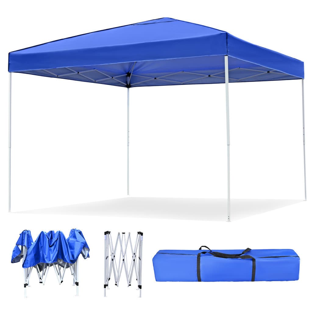 Tenda GRANDE Praia Gazebo Articulada Dobrável 3x3 Barraca Camping