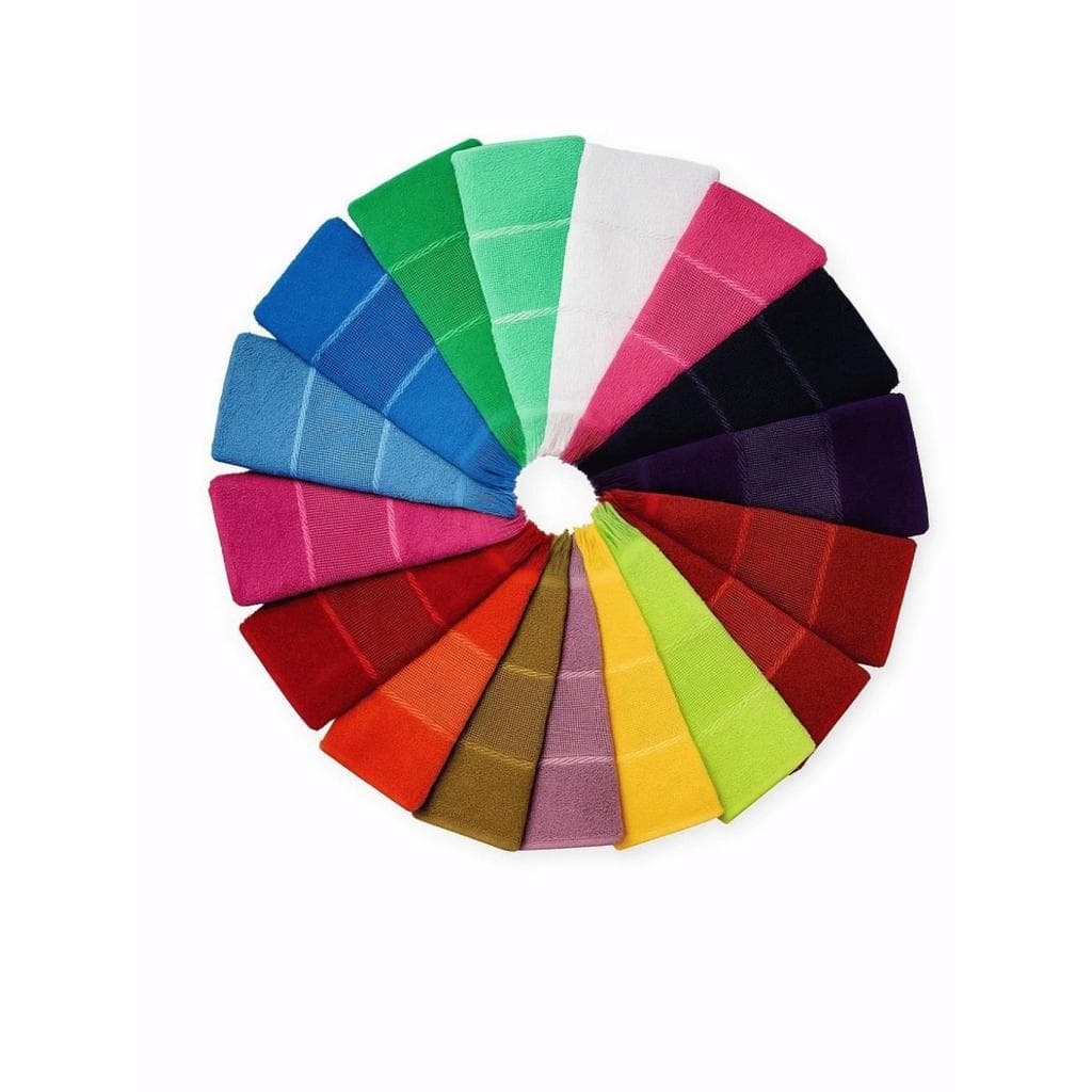 KIT COM 100 UNIDADES DE TOALHA DE MÃO SOCIAL ATACADO 20x30CM - ALGODÃO  - PARA BRINDE