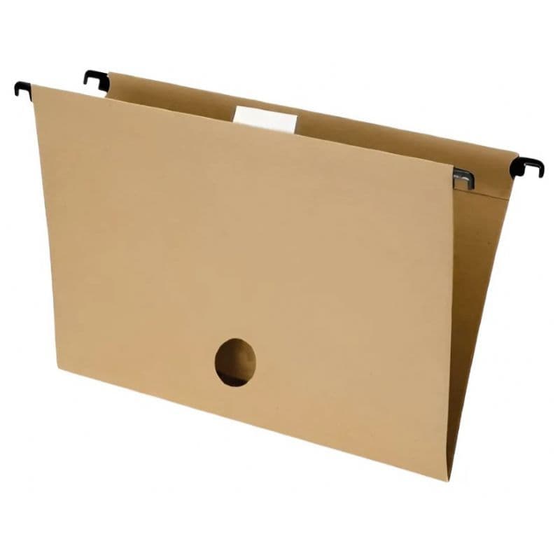 Kit 25 PASTA SUSPENSA KRAFT HASTE PLASTICA FRAMA