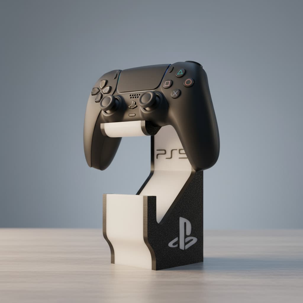 Suporte para 2 Controle PS5 ps4 gamer console compativel com playstation 5