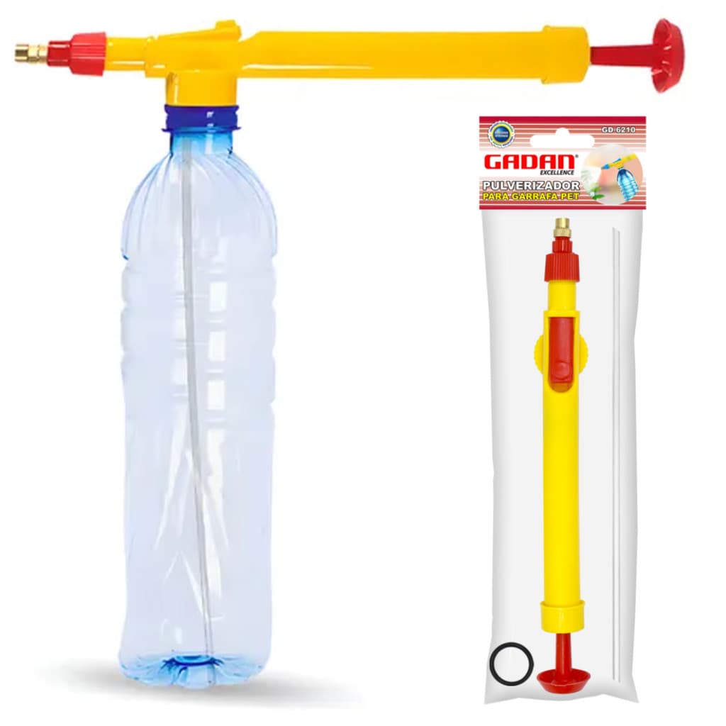 Pulverizador Spray Manual Para Garrafa PET 28cm
