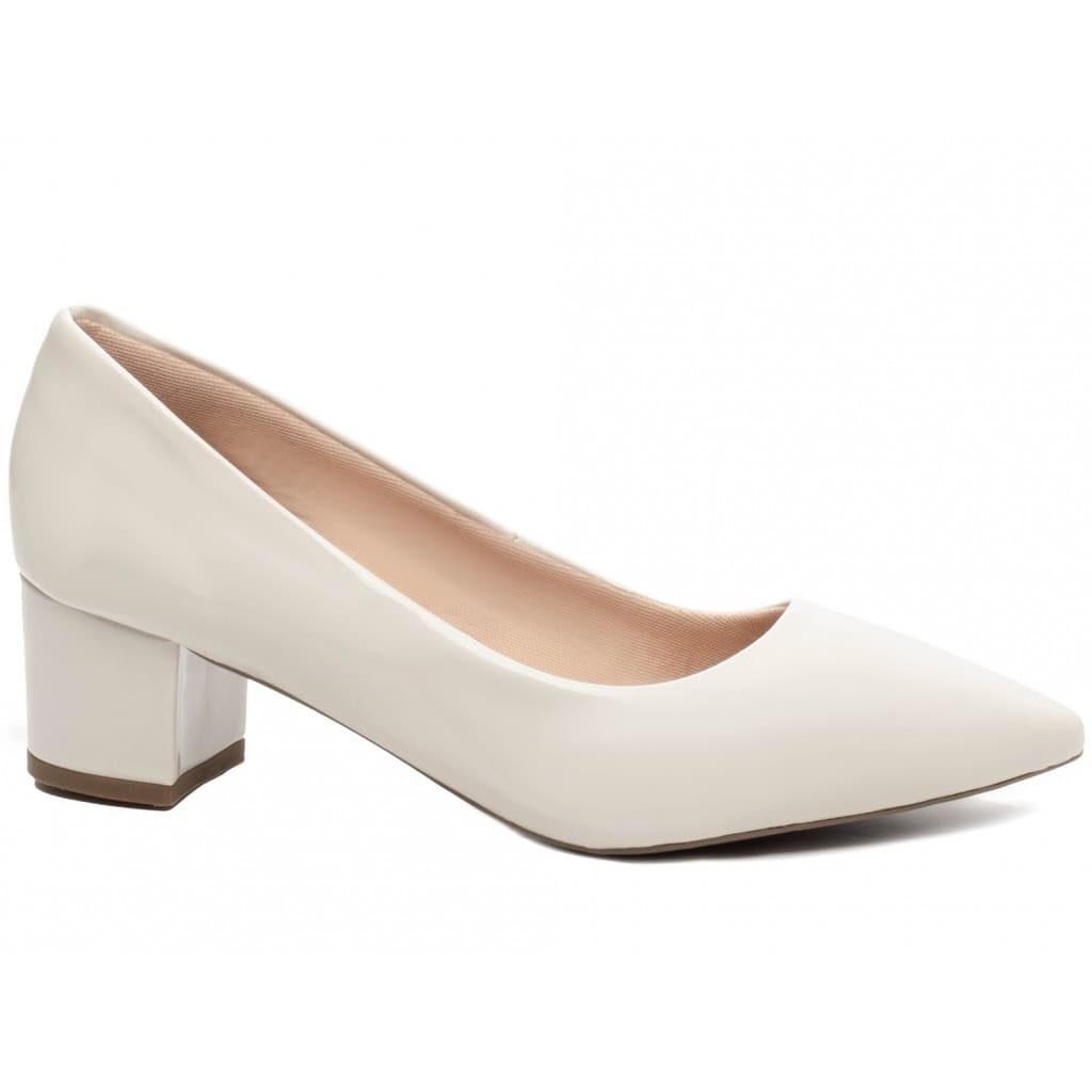 Sandália Feminina Scarpin Salto Baixo Grosso Elegante Confortável Luxo SG2095-00