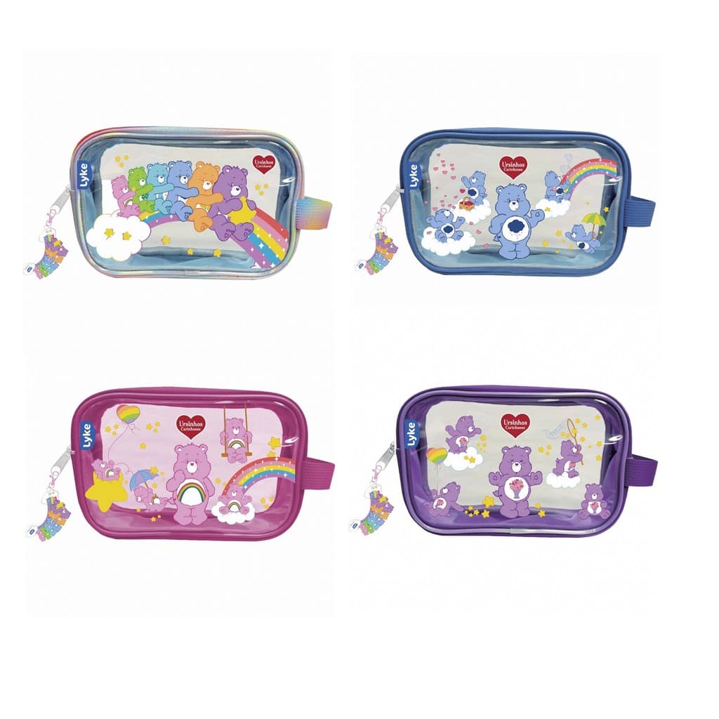 Estojo Necessaire Grande Ursinhos Carinhosos 1 Zíper