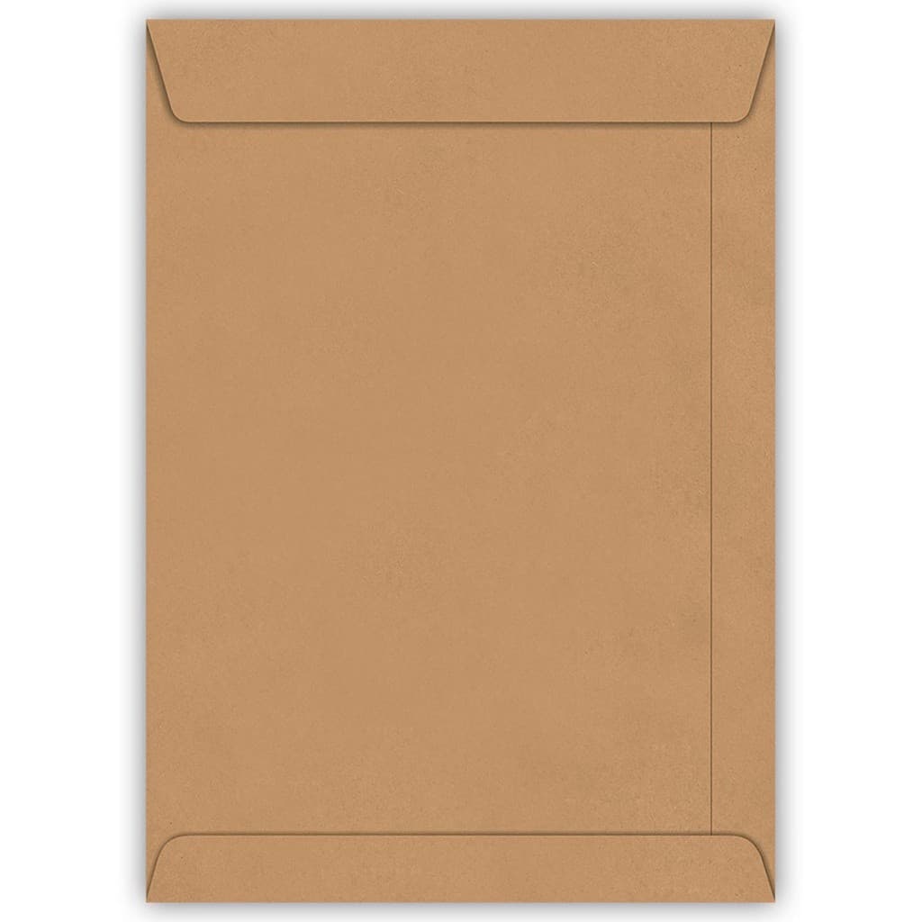 Envelope Pardo/natural Saco A-4 240x340mm Pct/10 Und