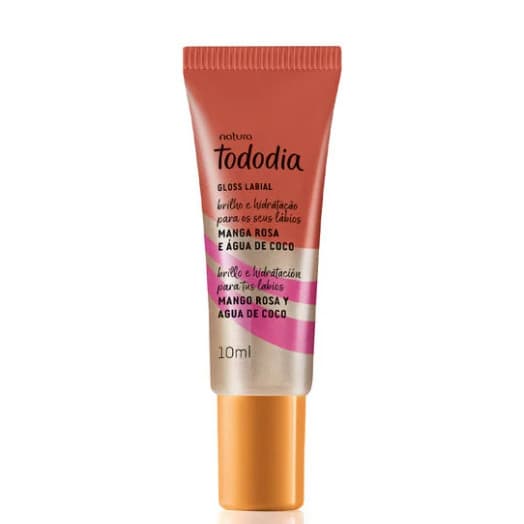 Gloss Labial Tododia Manga Rosa e Água de Coco 10 ml