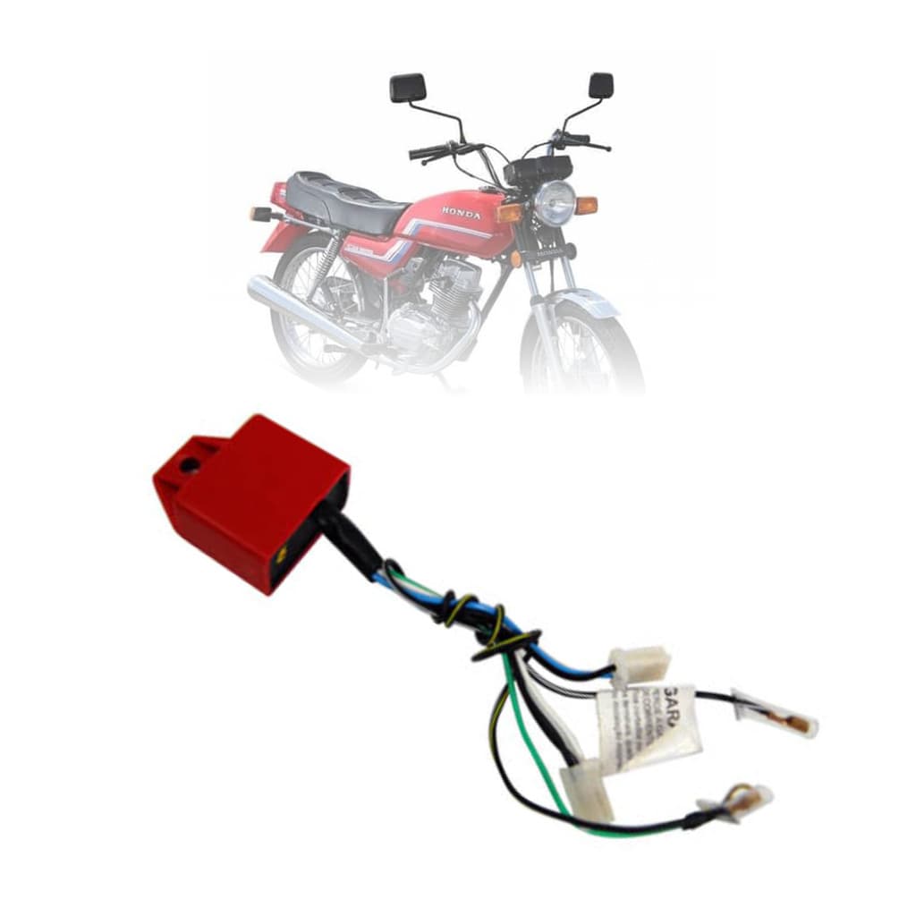 Cdi Universal Vermelho Cg 125 1979 1980 a 1991 Cg 125 ML 1979 a 1984 Cg 125 Turuna 1985 a 1989