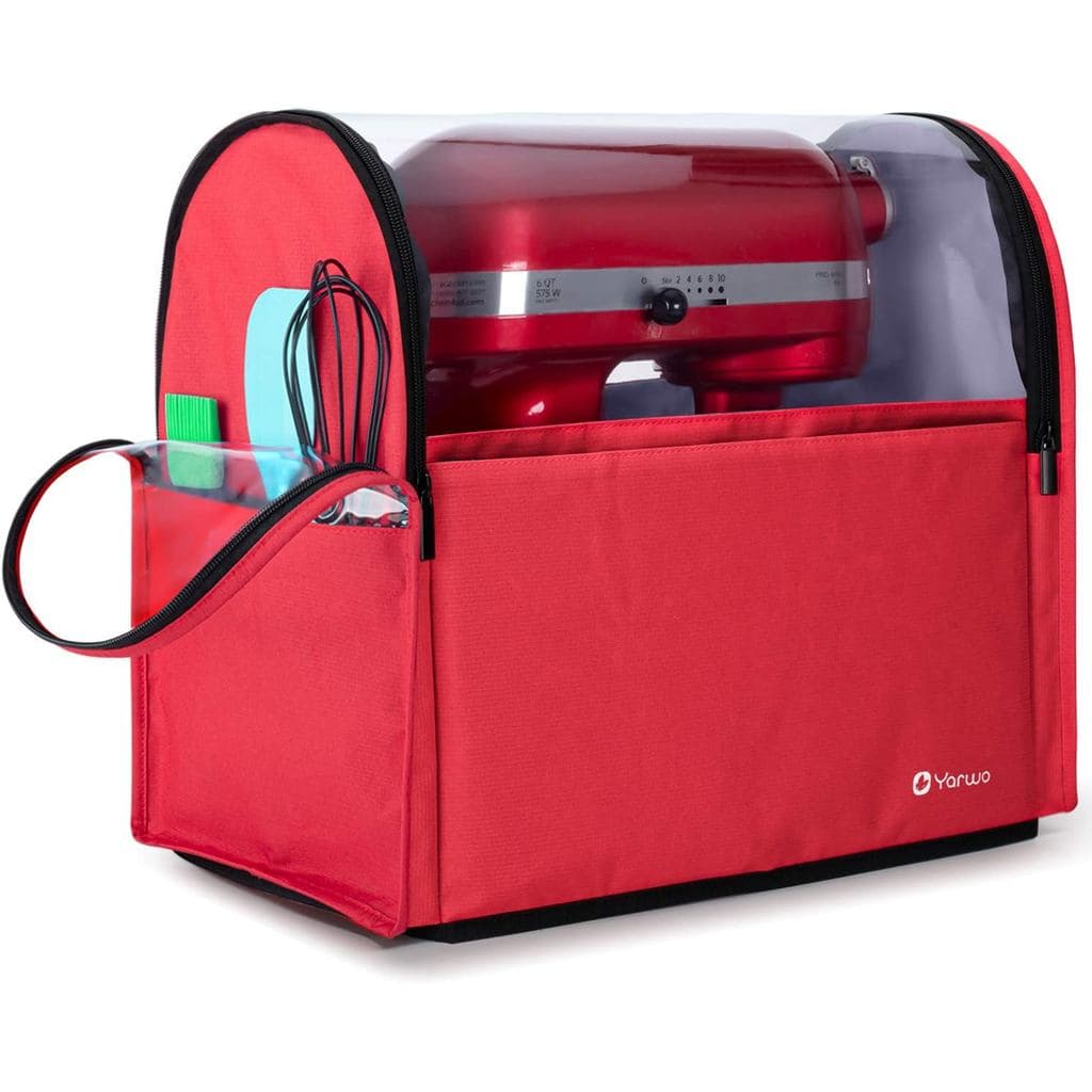 Capa para Batedeira Yarwo 2026 Atualizada, Compatível com Batedeiras KitchenAid de 6-8 qt, Capa Protetora Visível com Mú