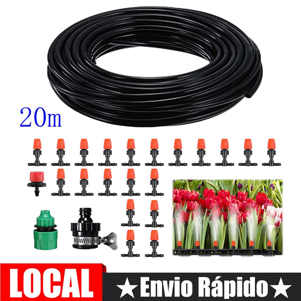 conjunto de bicos de irrigação por nebulização 20 bicos de irrigação por nebulização