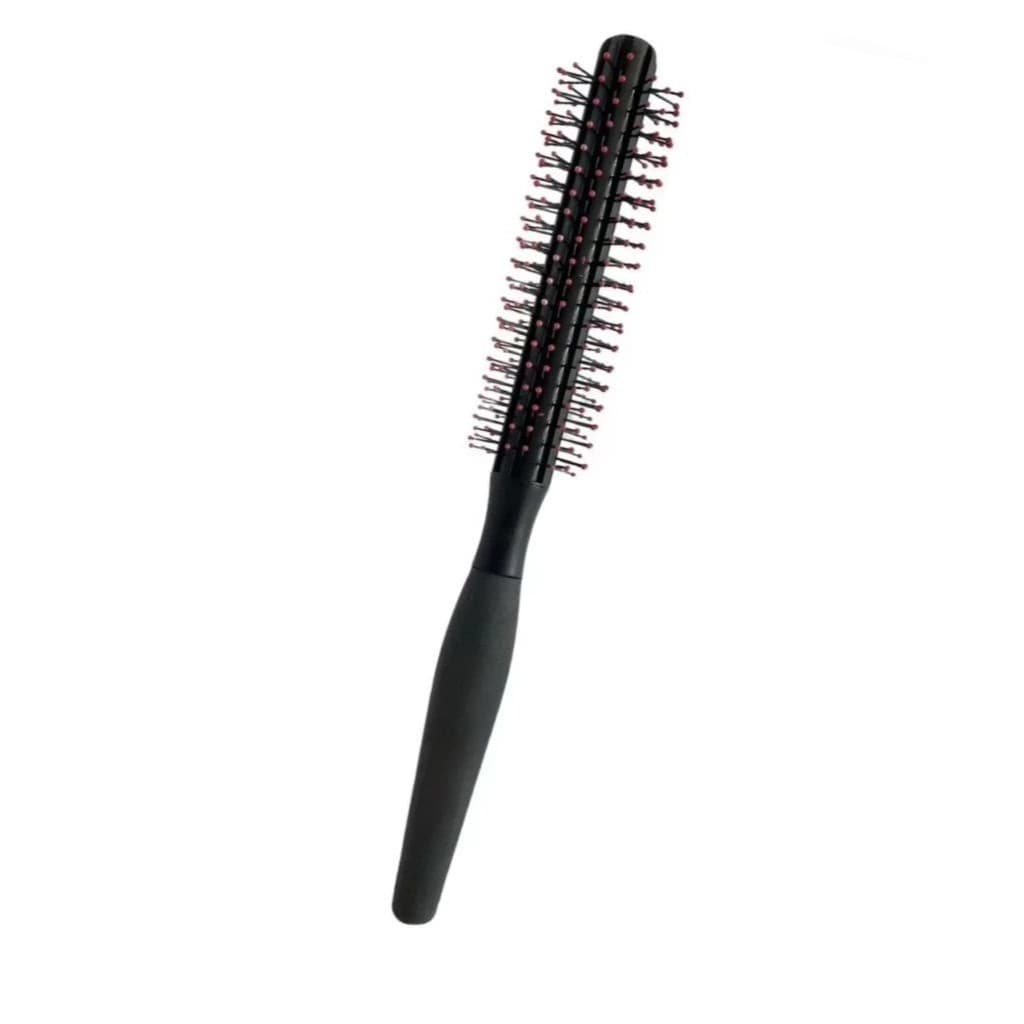 Escova Cilíndrica Fina Para Babeiro Topete Anti-Frizz Profissional Nº8