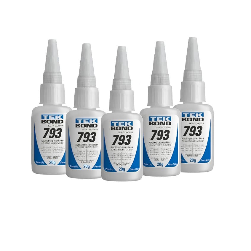3/5/12 Cola Instantânea 793 20g Tek Bond Artesanato Acrigel Unha Postiça (S16)
