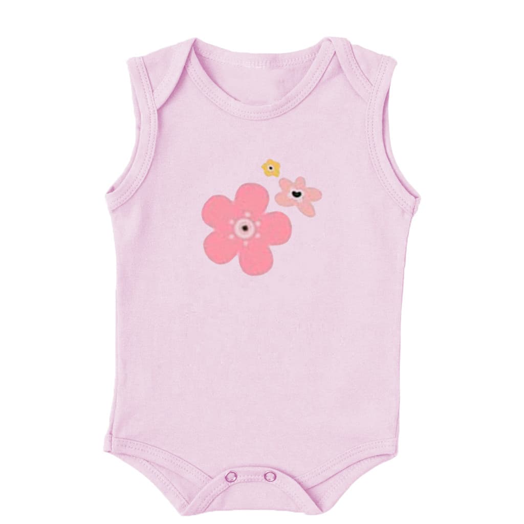Body Bebê Regata 100% Algodão Enxoval Verão Lindas Estampas